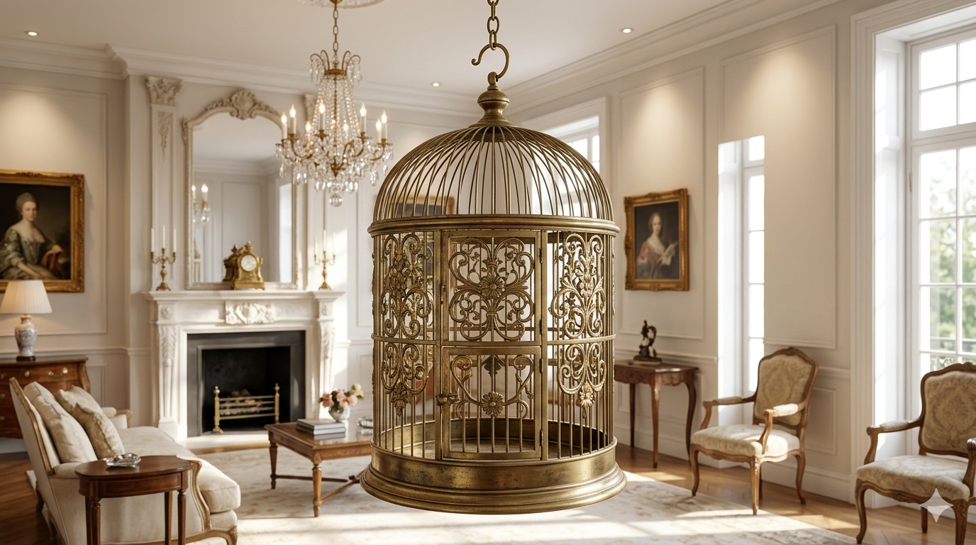 Regency Brass Cage